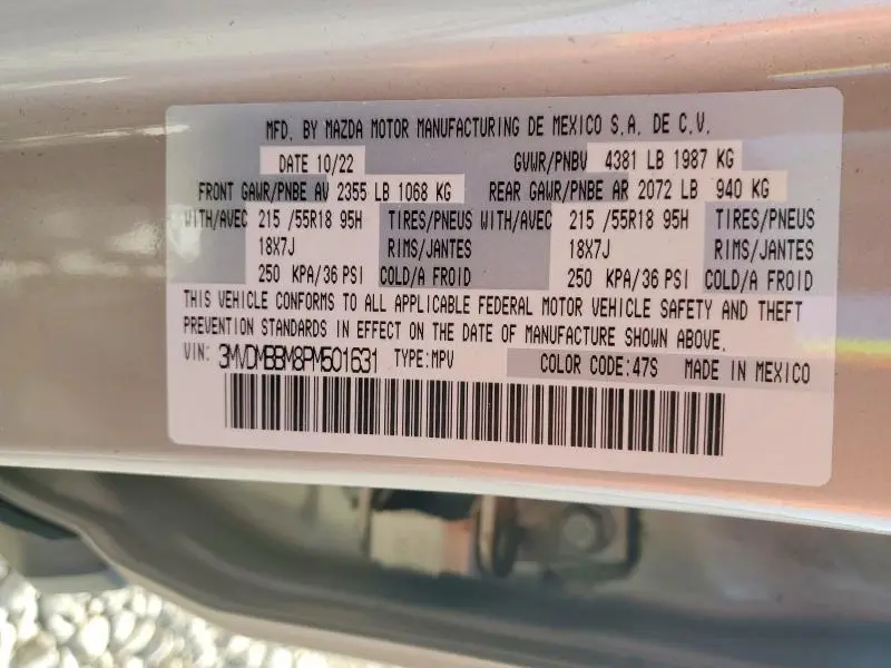 2023 MAZDA CX-30 SELECT  