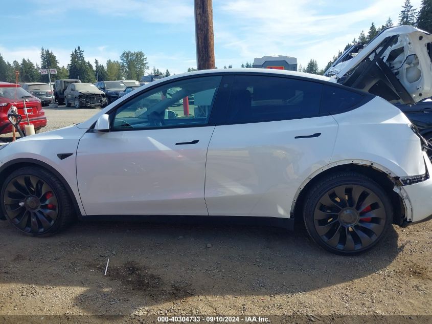 2022 TESLA MODEL Y PERFORMANCE DUAL MOTOR ALL-WHEEL DRIVE