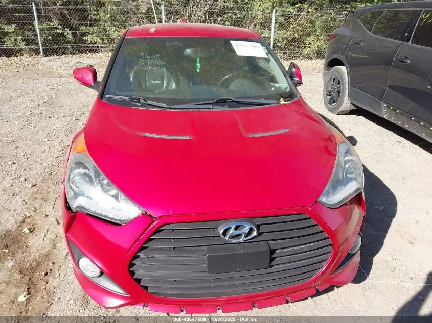2014 HYUNDAI VELOSTER TURBO W/BLACK