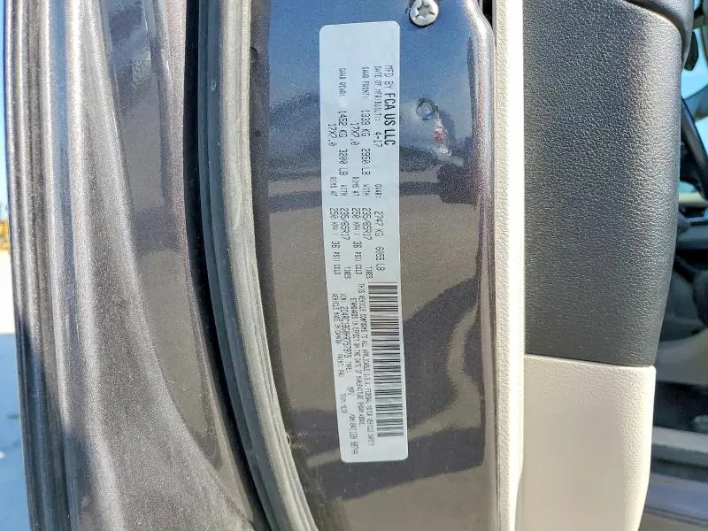2017 CHRYSLER PACIFICA TOURING L  