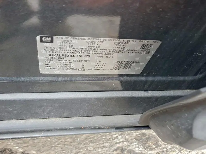 2018 GMC TERRAIN SLT  