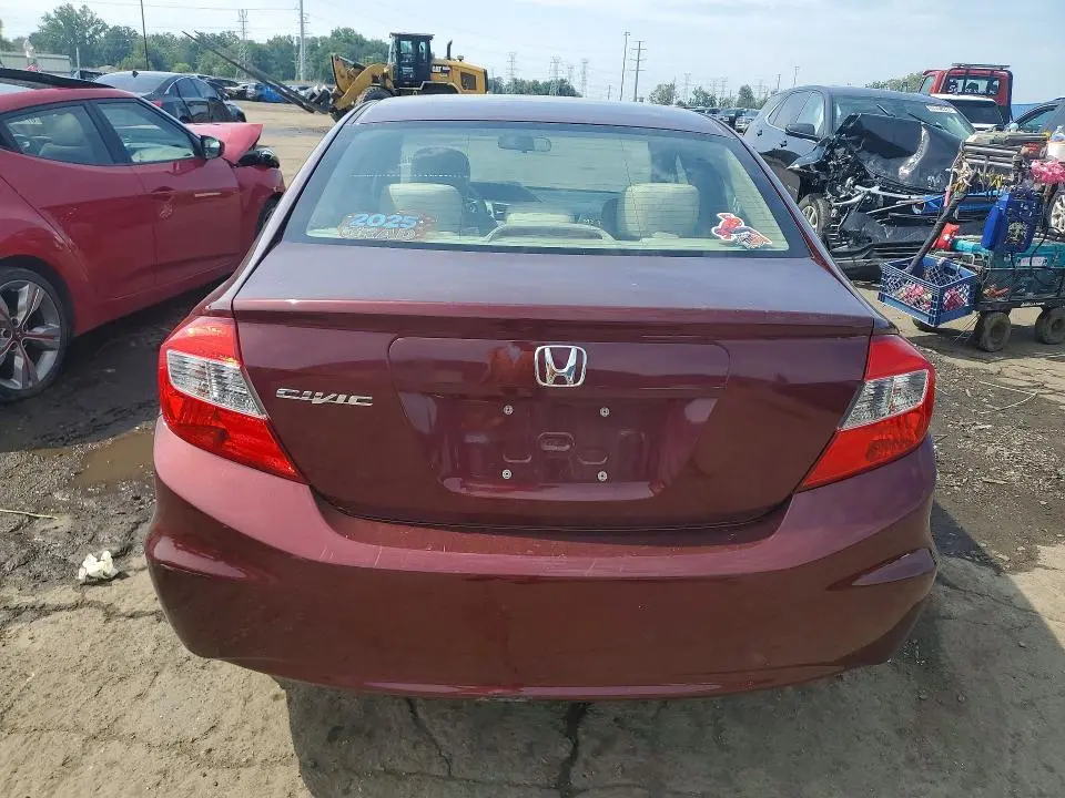 2012 HONDA CIVIC EX  