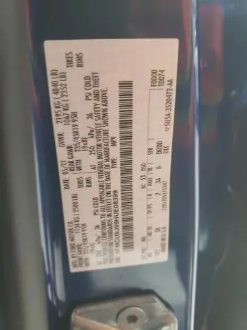 2017 FORD ESCAPE TITANIUM  