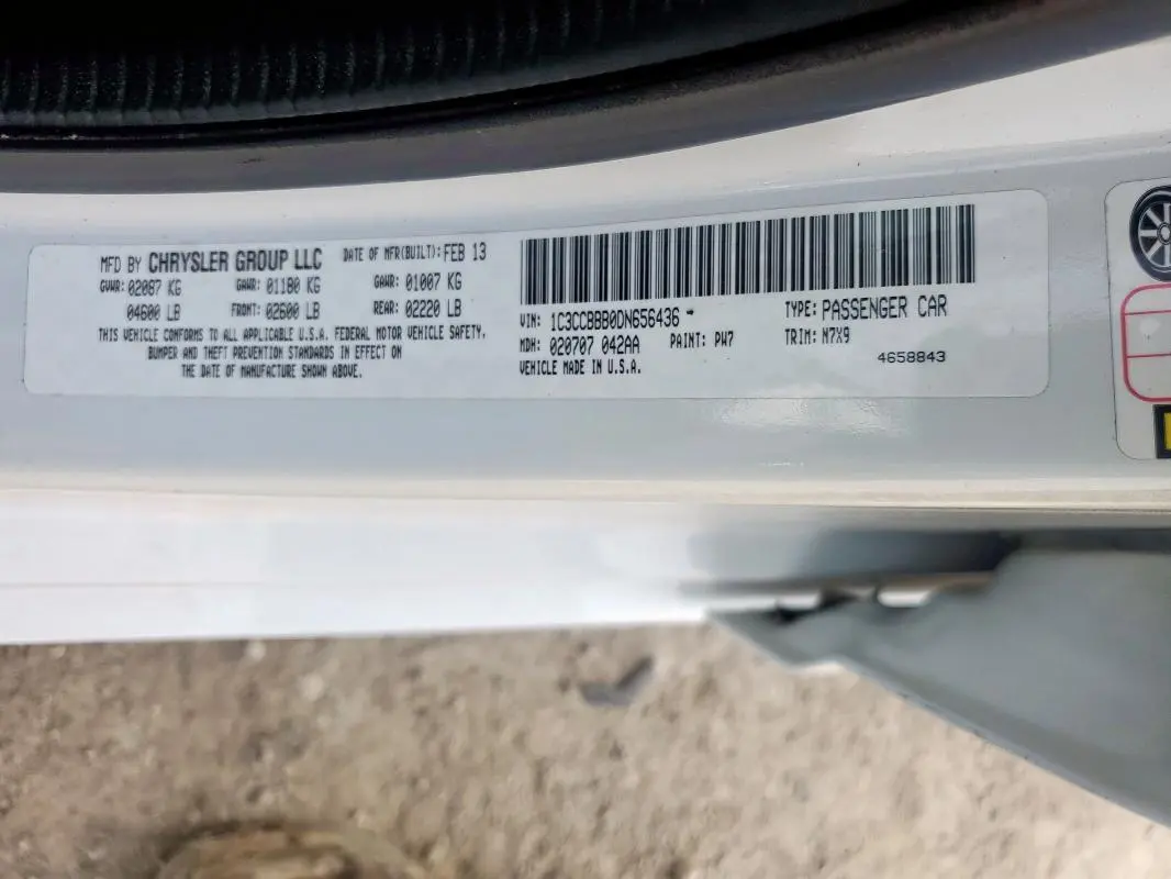 2013 CHRYSLER 200 TOURING  