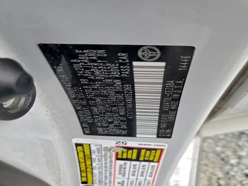 2022 TOYOTA CAMRY SE  