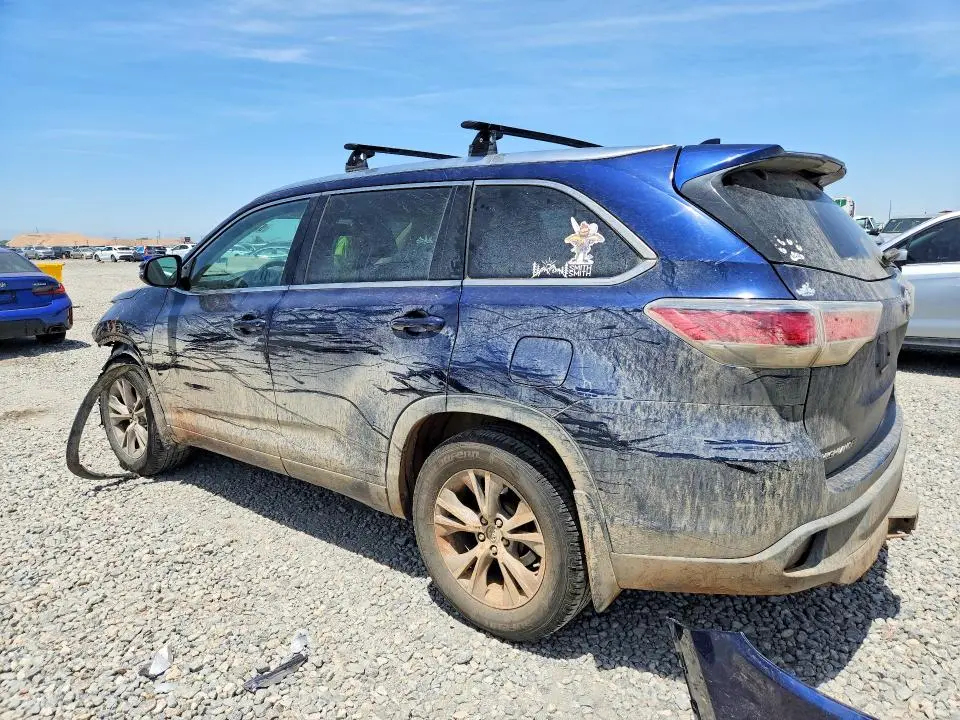 2015 TOYOTA HIGHLANDER XLE  
