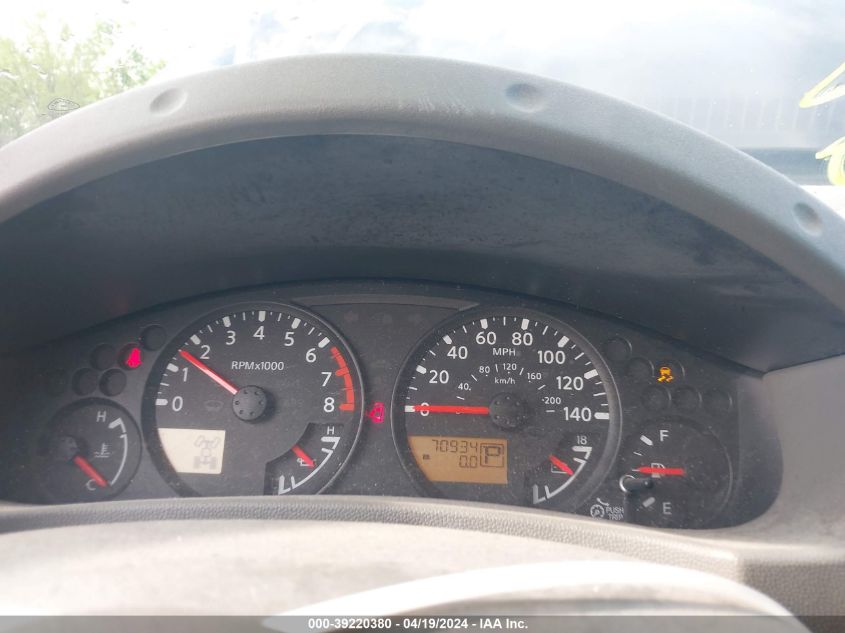 2014 NISSAN FRONTIER SV