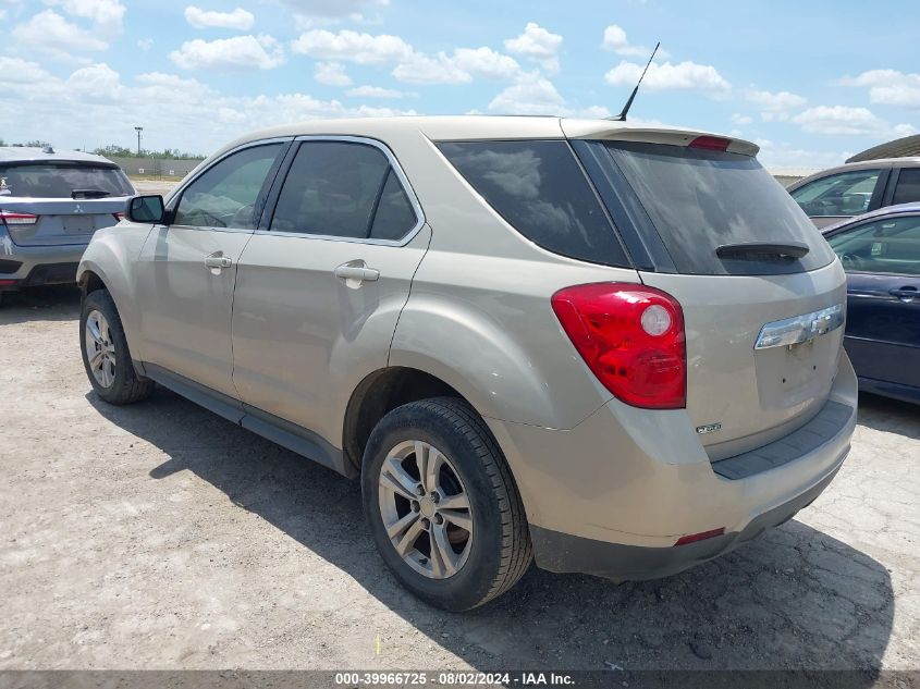 2012 CHEVROLET EQUINOX LS