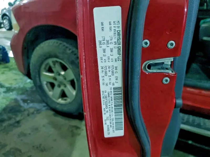 2012 DODGE RAM 1500 ST  