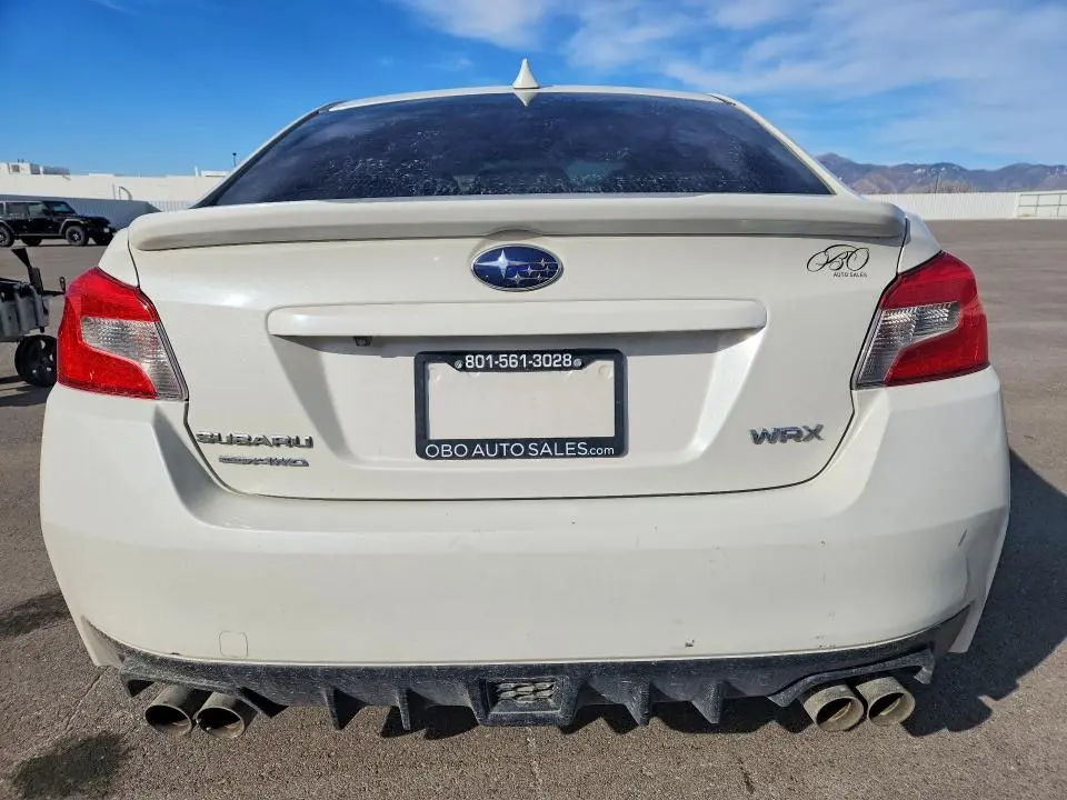 2016 SUBARU WRX   