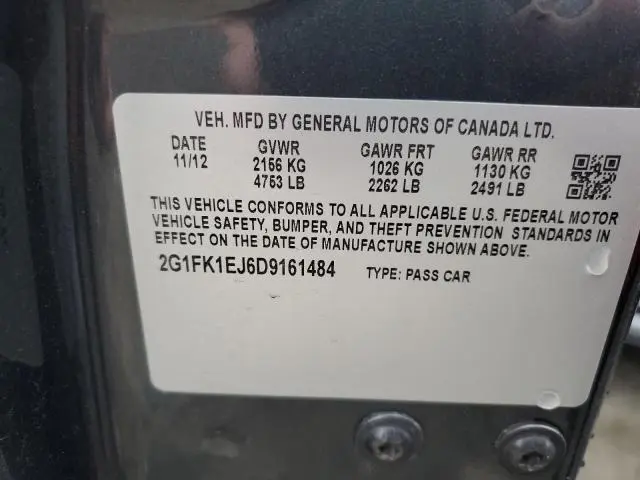 2013 CHEVROLET CAMARO 2SS  