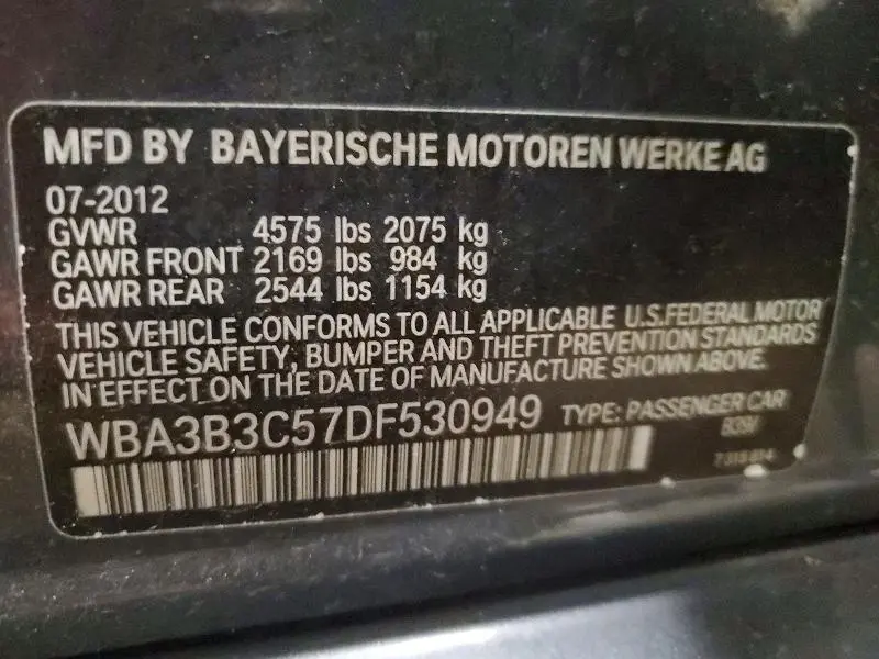 2013 BMW 328 XI  