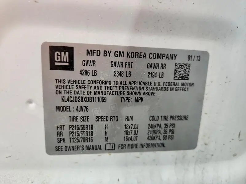 2013 BUICK ENCORE PREMIUM  