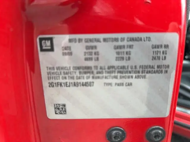 2010 CHEVROLET CAMARO SS  