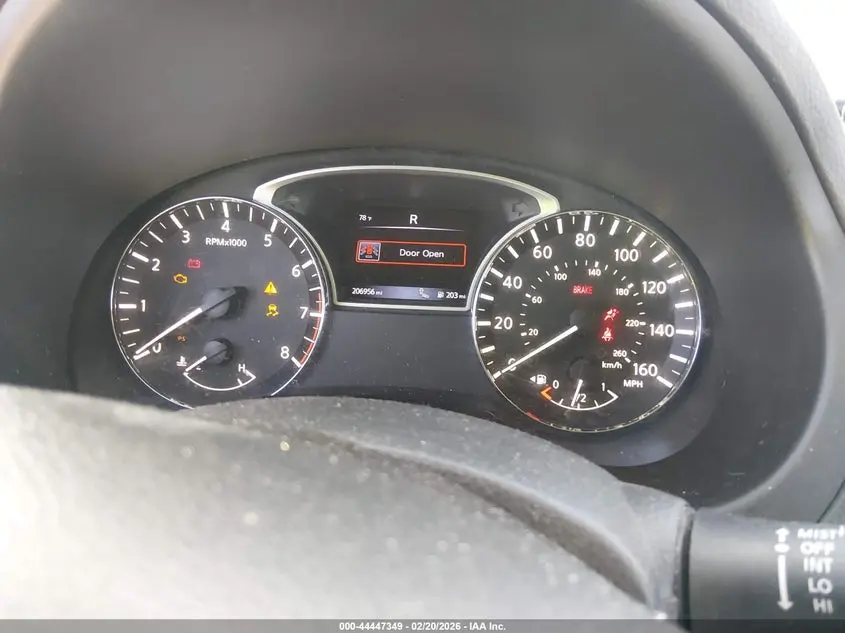 2017 NISSAN ALTIMA 2.5 SV