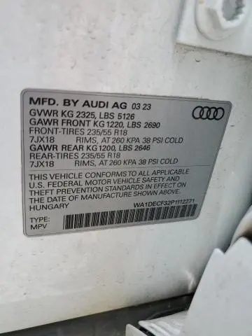 2023 AUDI Q3 PREMIUM S LINE 45  