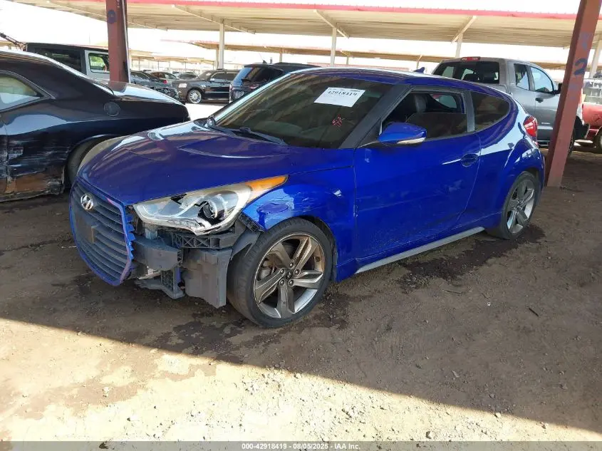 2013 HYUNDAI VELOSTER TURBO W/BLACK