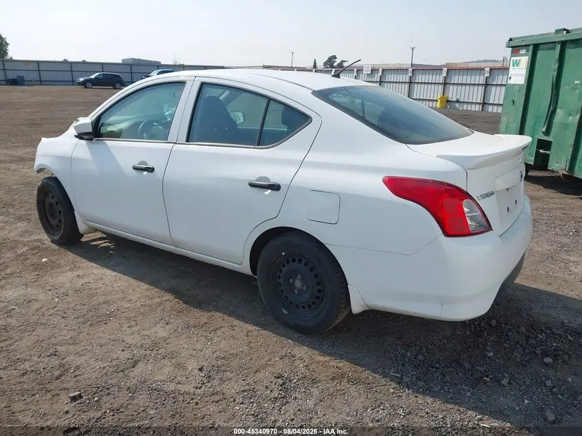 2019 NISSAN VERSA 1.6 S+