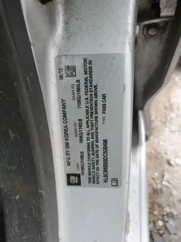 2013 CHEVROLET SPARK LS  