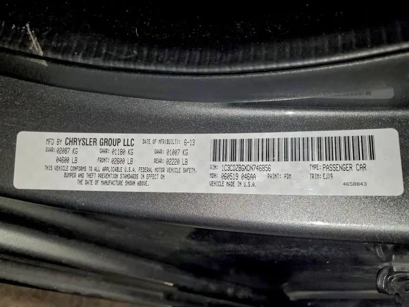 2013 DODGE AVENGER R/T  