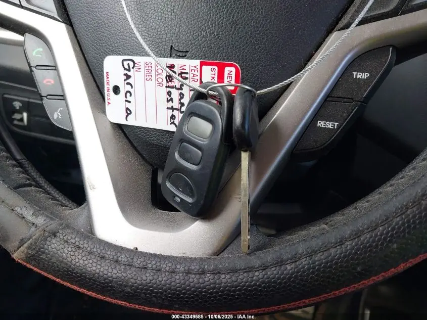 2012 HYUNDAI VELOSTER BASE W/RED/BLACK