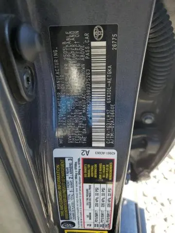 2011 TOYOTA AVALON BASE  