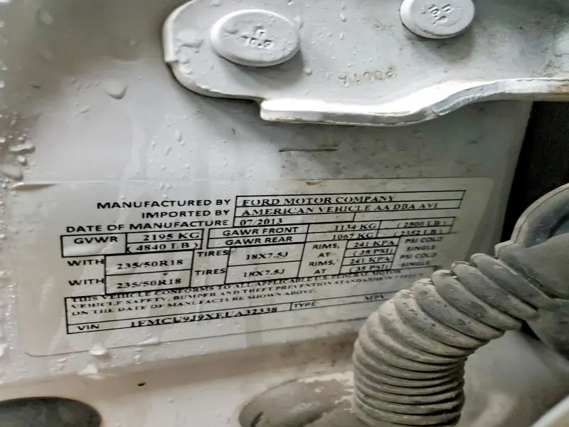 2014 FORD ESCAPE TITANIUM  