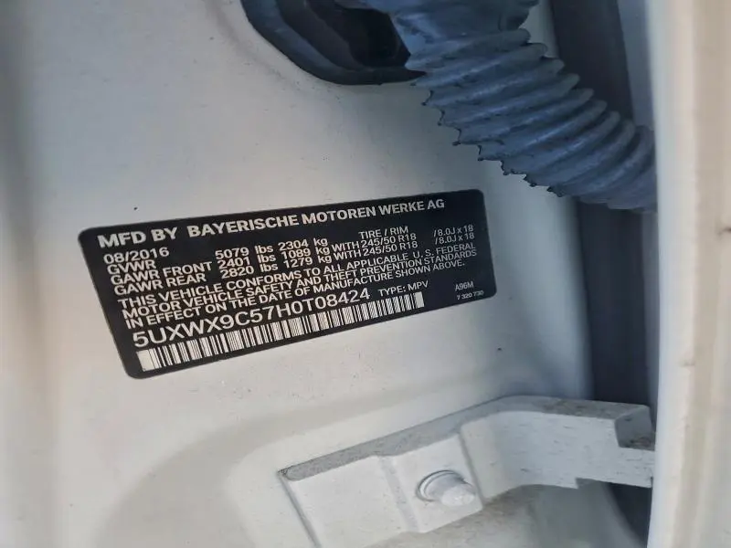 2017 BMW X3 XDRIVE28I  