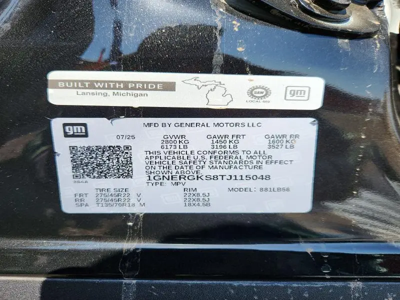 2026 CHEVROLET TRAVERSE LT  