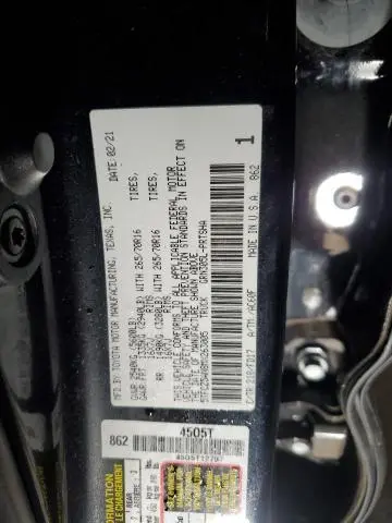 2021 TOYOTA TACOMA DOUBLE CAB  