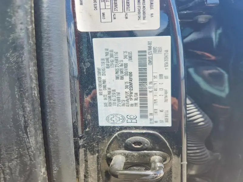 2022 FORD F150 SUPERCREW  