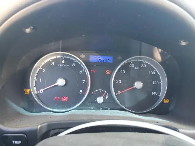 2010 HYUNDAI ACCENT BLUE  