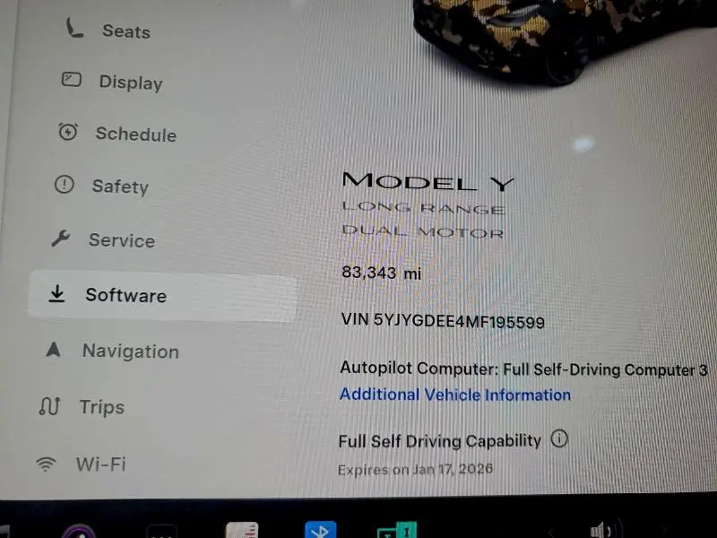 2021 TESLA MODEL Y   