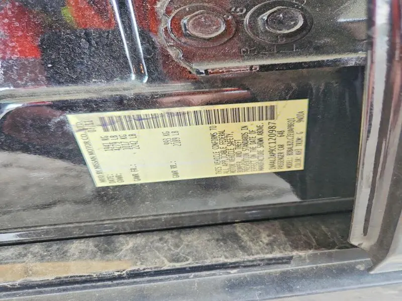 2012 NISSAN ALTIMA 2.5  