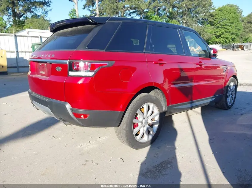 2017 LAND ROVER RANGE ROVER SPORT 5.0L V8 SUPERCHARGED/5.0L V8 SUPERCHARGED DYNAMIC