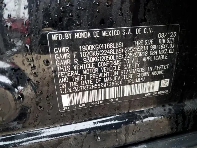 2024 HONDA HR-V SPORT