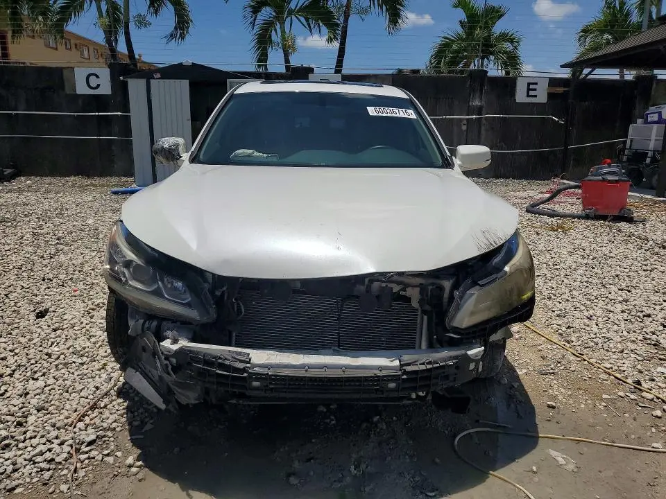 2017 HONDA ACCORD EXL  