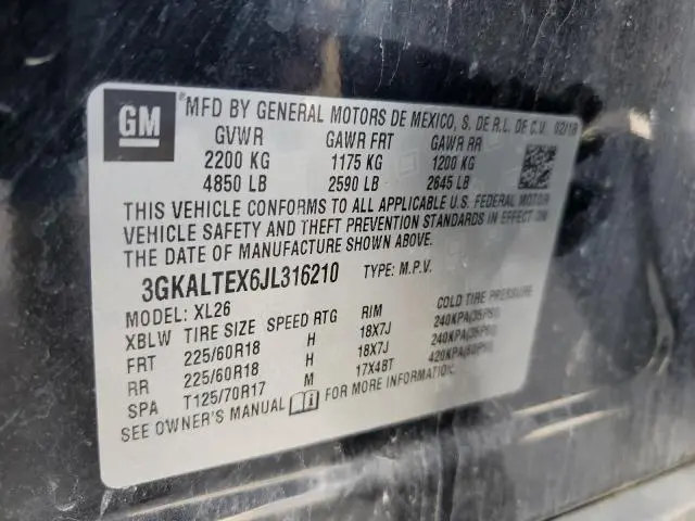 2018 GMC TERRAIN SLE  