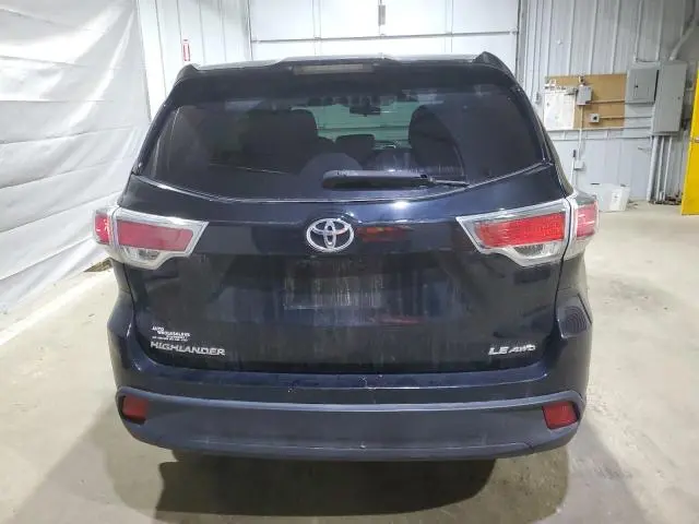 2014 TOYOTA HIGHLANDER LE  