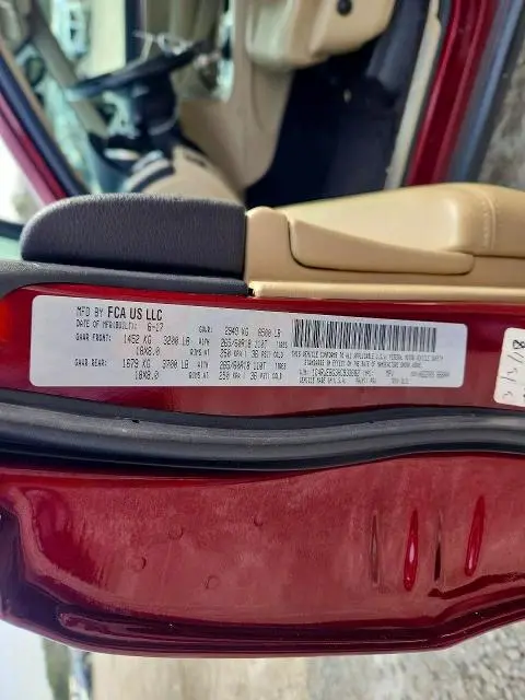 2017 JEEP GRAND CHEROKEE LIMITED  