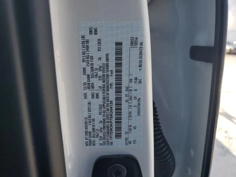 2025 FORD F150 XLT  