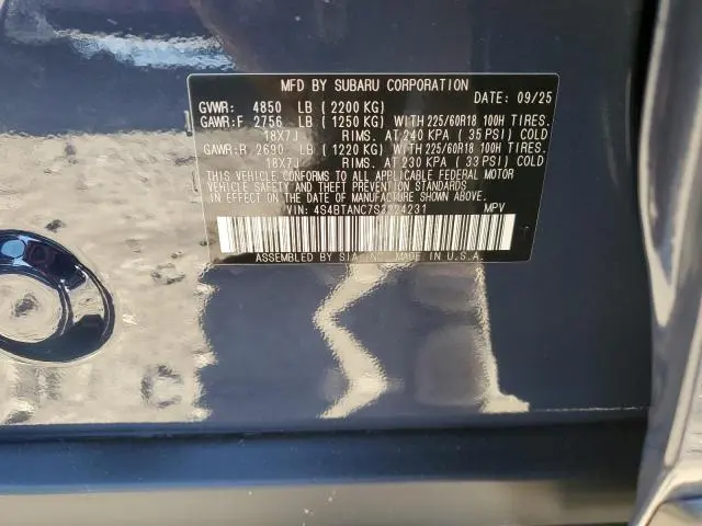 2025 SUBARU OUTBACK LIMITED  