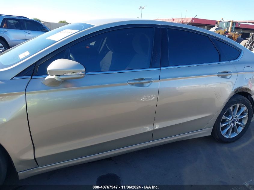 2017 FORD FUSION HYBRID SE