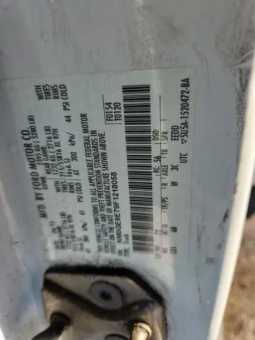 2015 FORD TRANSIT CONNECT XL  