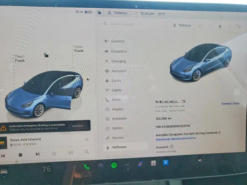 2022 TESLA MODEL 3   