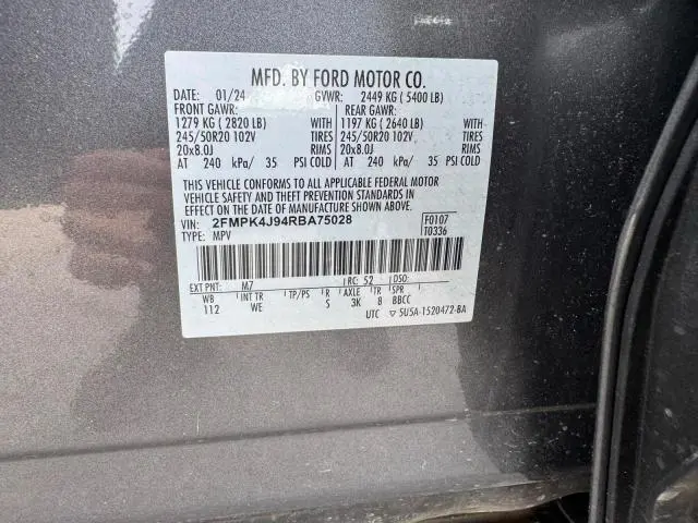 2024 FORD EDGE SEL  