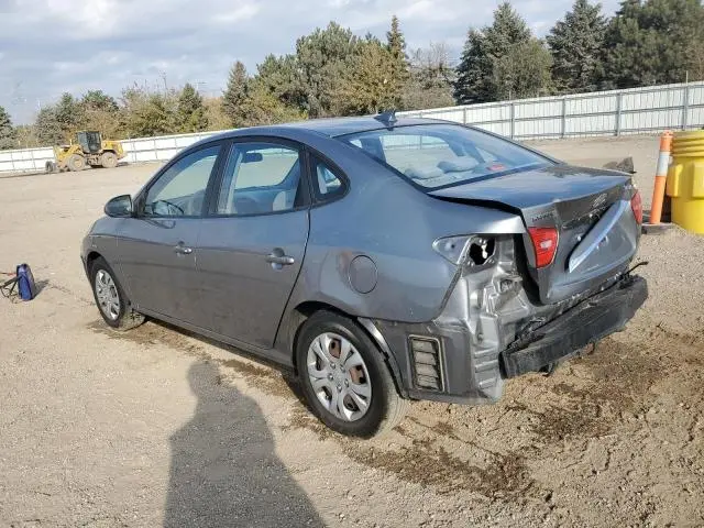 2010 HYUNDAI ELANTRA BLUE  
