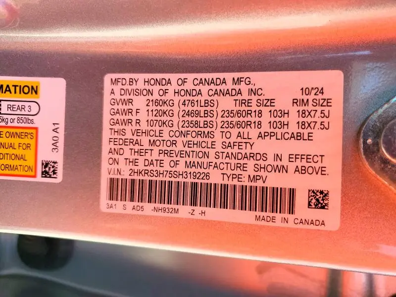 2025 HONDA CR-V EXL  