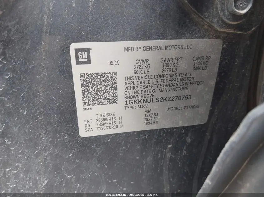 2019 GMC ACADIA SLT-1