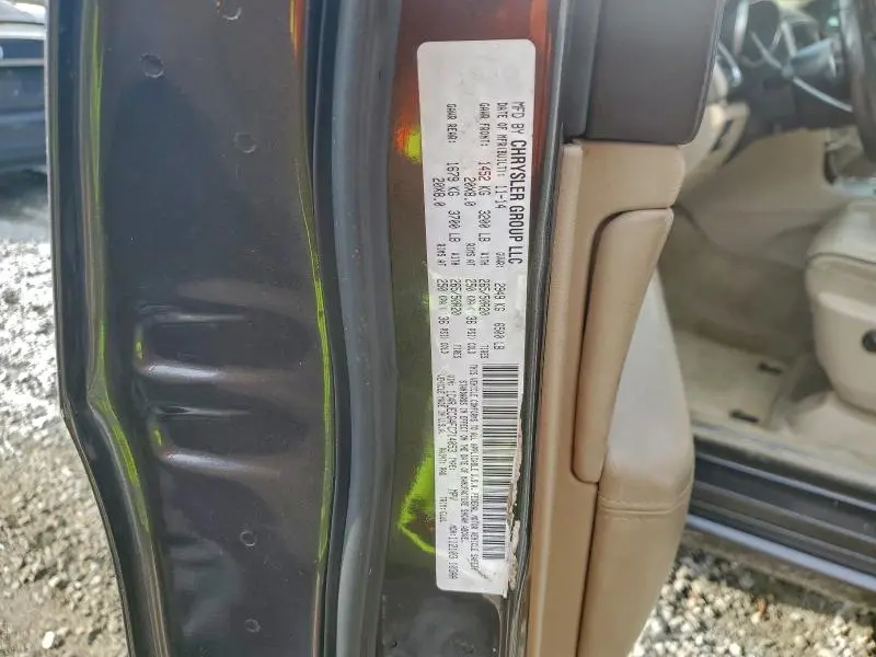 2015 JEEP GRAND CHEROKEE OVERLAND  